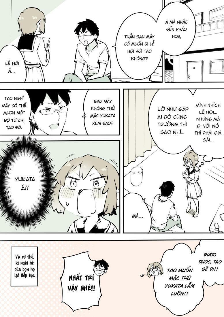mình không thể ngừng crossdress được... chapter 13 10
