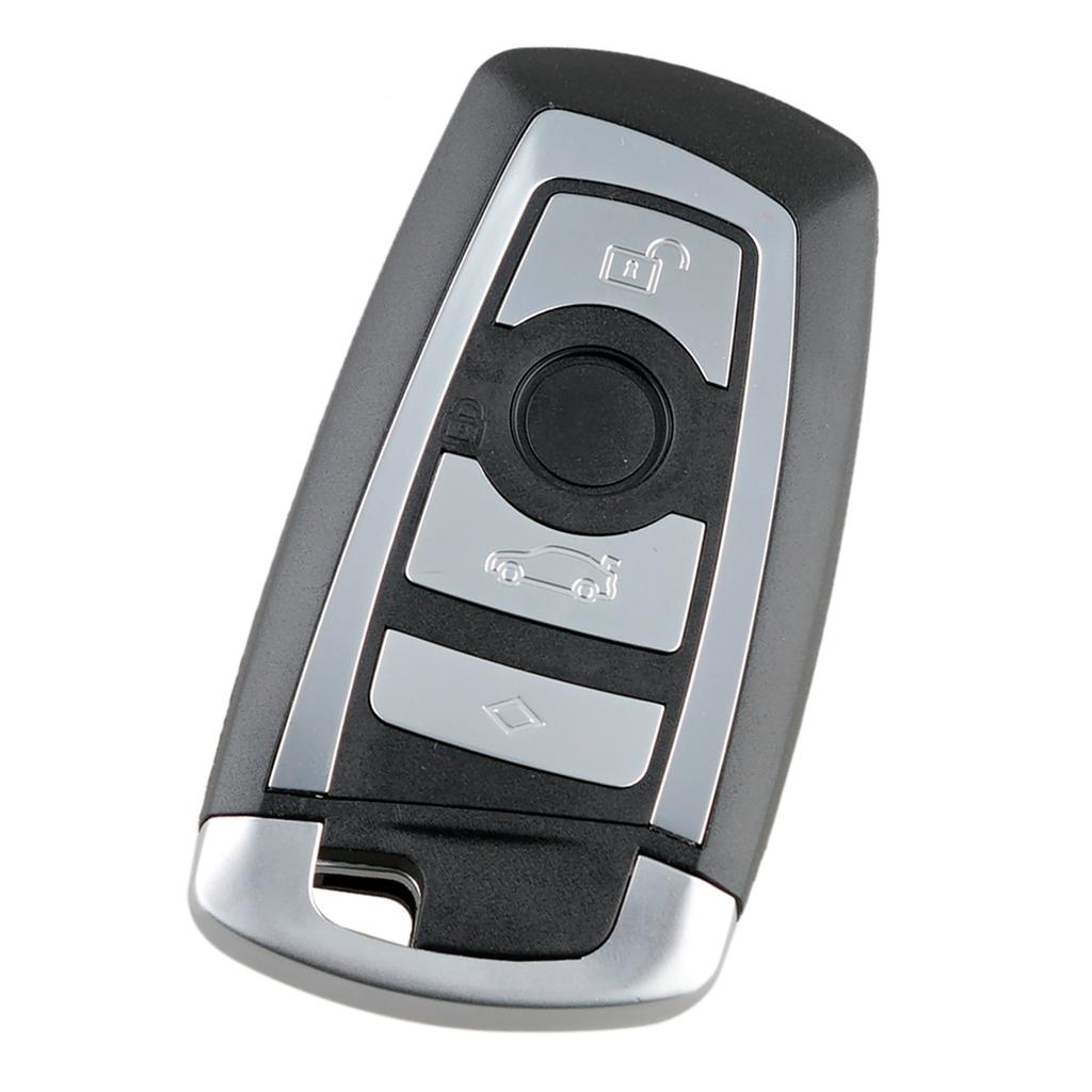 4-Button Car Remote Key Fob Case Blade Shell for BMW 5 7 Series