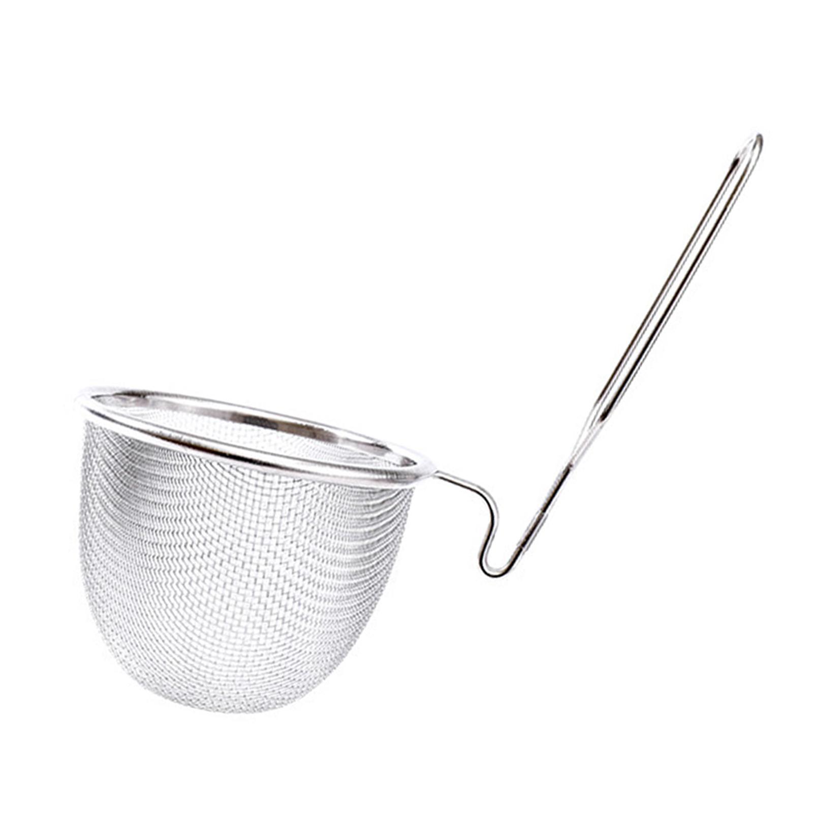 Mesh Spider Strainer Solid Stainless Mesh Spider Strainer for Spoon Kitchen