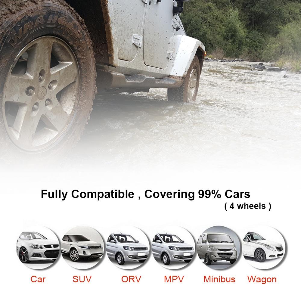 Hệ thống cảm biến áp suất bánh xe bên trong USB TPMS cho xe hơi