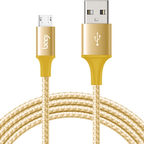 Cáp Micro USB Bagi dây dù 2m MS200 - Hàng chính hãng