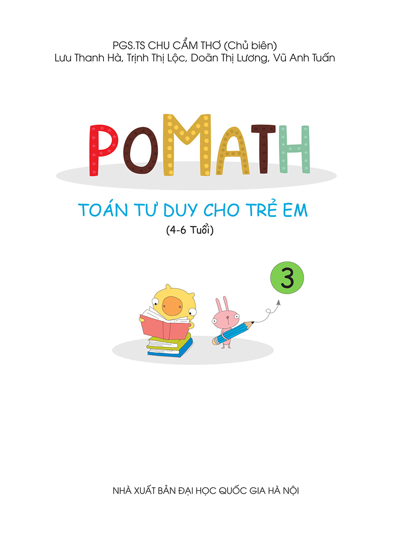 POMath - Toán Tư Duy Cho Trẻ Em Tập 3