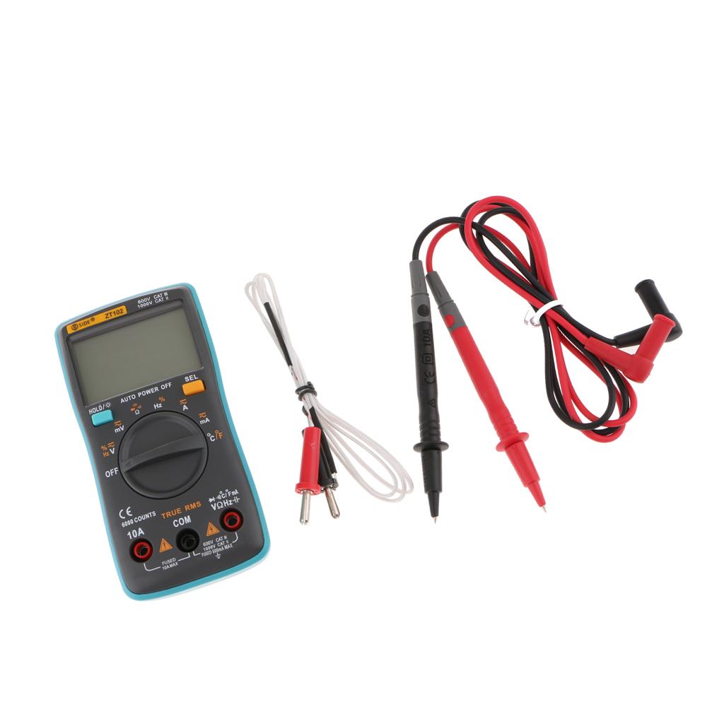 Portable LCD Digital Multimeter Volt Meter Ammeter Ohmmeter Tester Tool New
