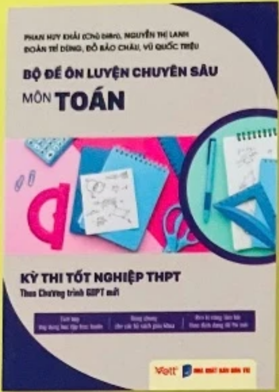 Sách - Bộ Đề Ôn Luyện Chuyên Sâu Kỳ Thi Tốt Nghiệp THPT - VETT