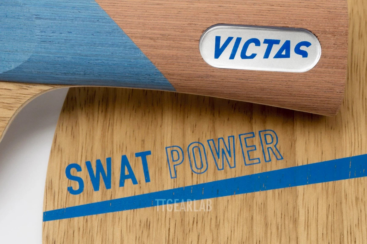 Cốt Vợt Bóng Bàn Victas Swat Power Chính Hãng - 5 Lớp Gỗ 2 Lớp Carbon, Độ Xoáy Cao, Kiểm Soát Tốt, Tấn Công Toàn Diện
