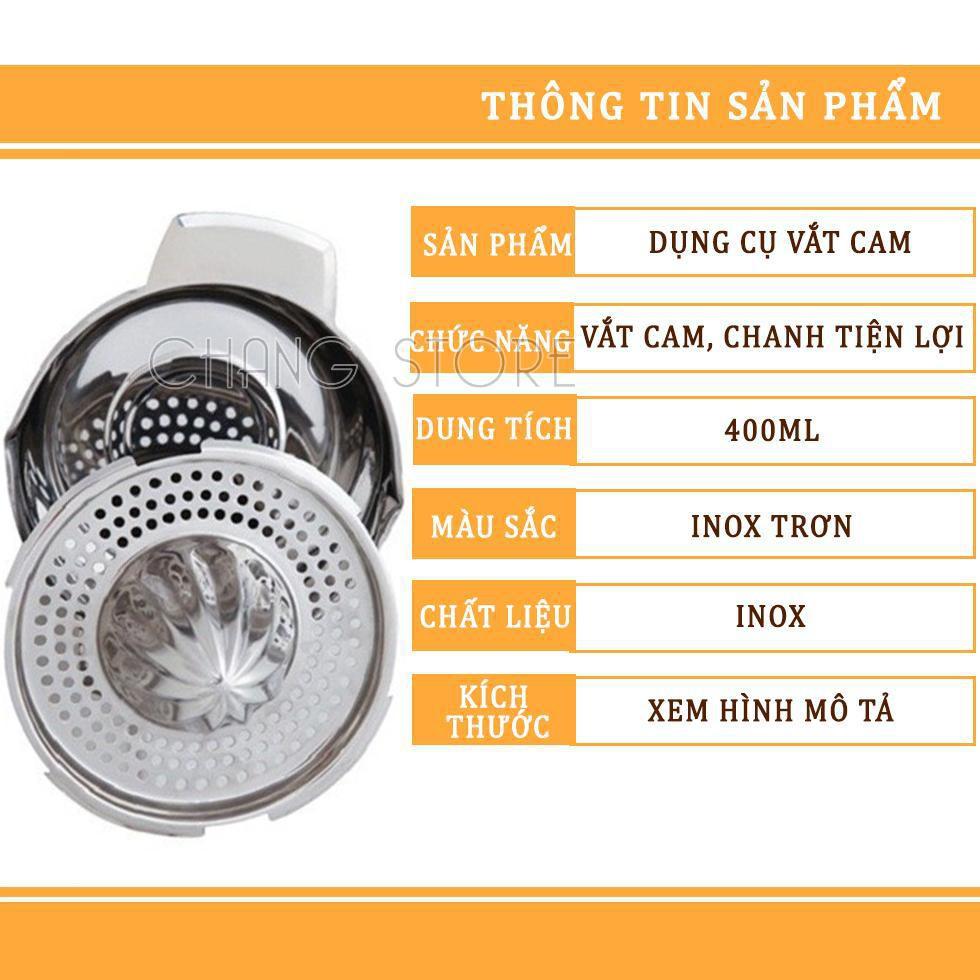 Dụng Cụ Vắt Cam Inox Cao Cấp Cho Gia Đình