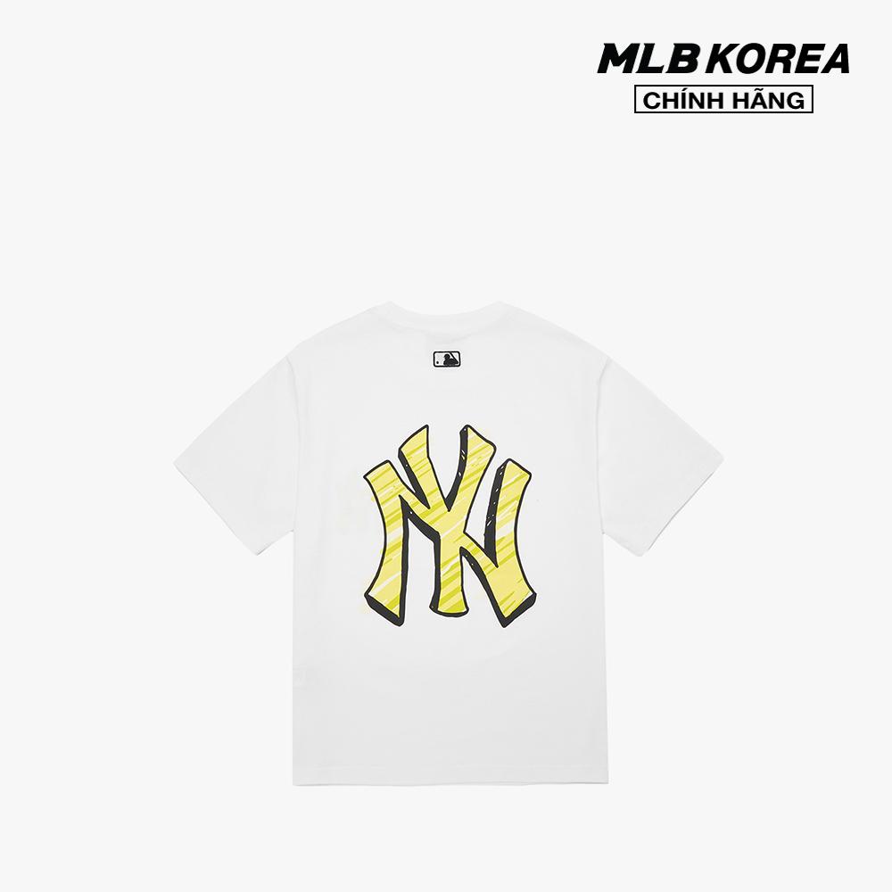 MLB - Áo thun cổ tròn ngắn tay Basic Back Logo 3ATS03023