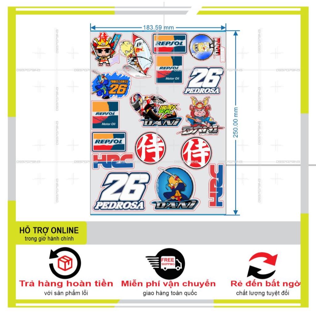 LOGO STICKER DÁN XE MÁY M48 - BI DECAL