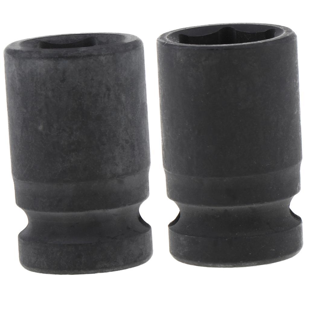 38mm Long 12.5mm Drive 6 Point Hex Deep Metric Impact Socket Wrench 16mm15mm