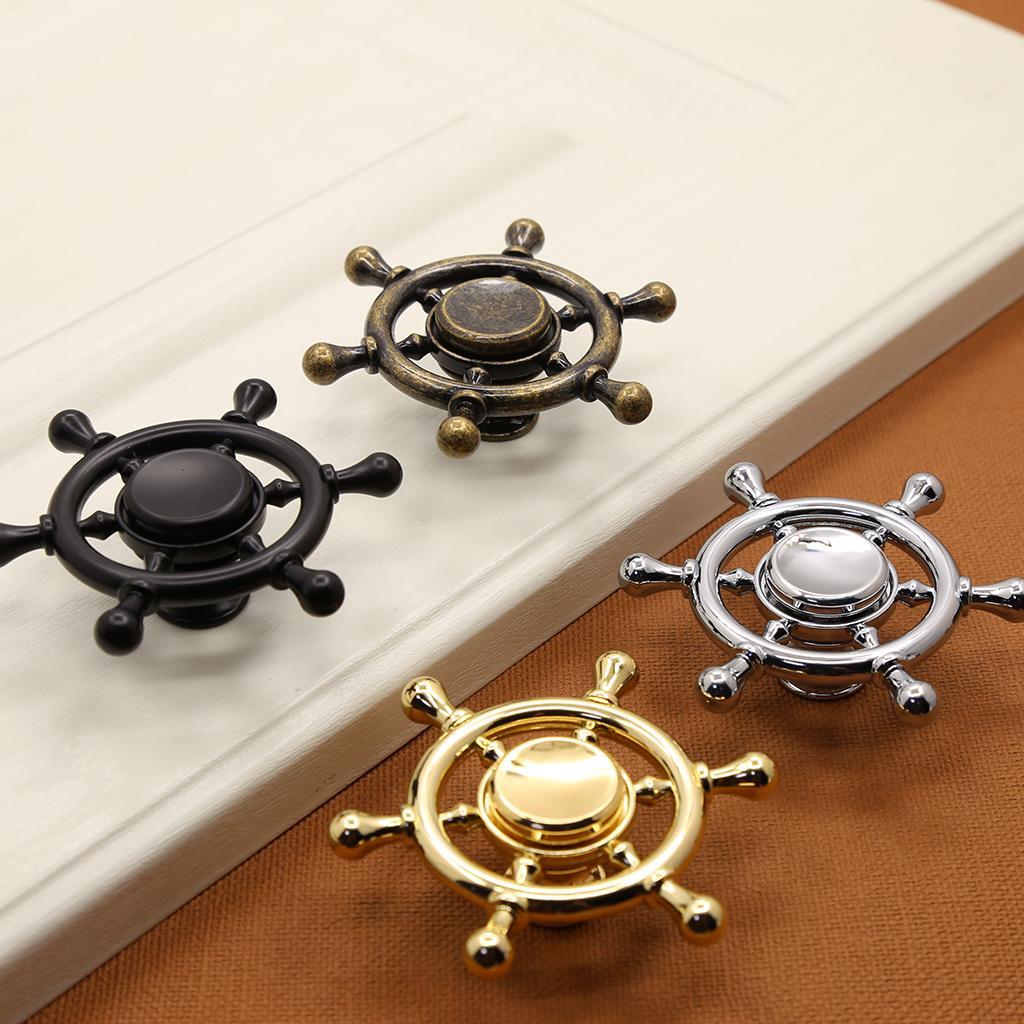 2-4pack Creative Cabinet Drawer Door Pull Handle Furniture Hardware #1 Gold