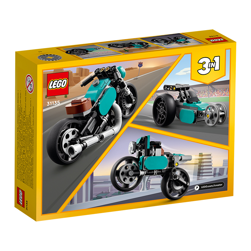 Đồ Chơi Lắp Ráp LEGO Xe Mô Tô Cổ Điển 31135