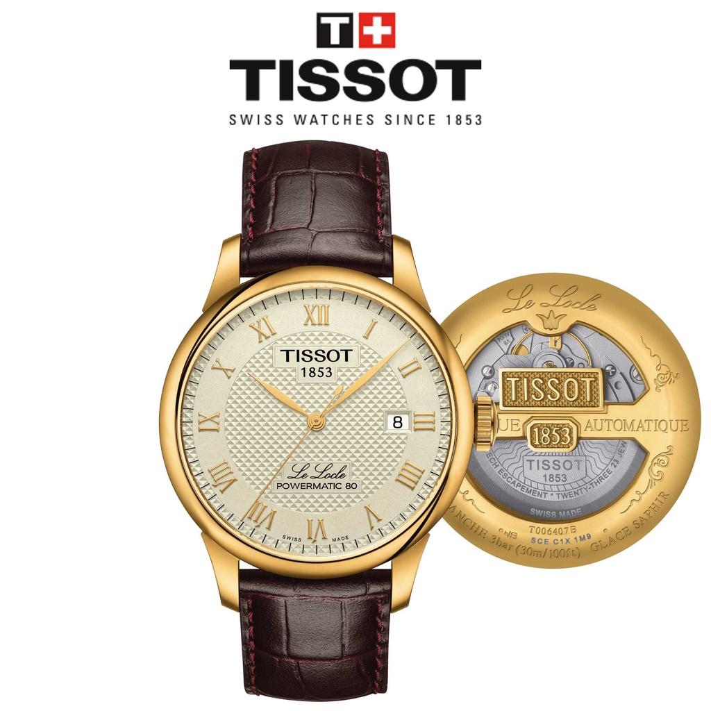 Đồng hồ Tissot Le Locle Powermatic 80 T006.407.36.263.00 chính hãng Thuỵ Sỹ