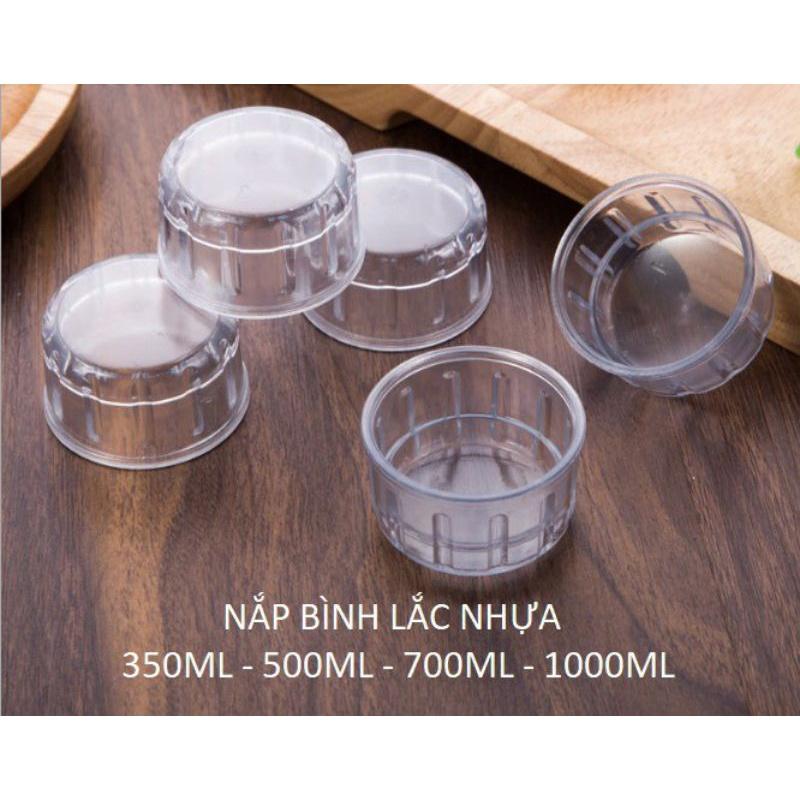 Nắp bình lắc nhựa, dụng cụ pha chế
