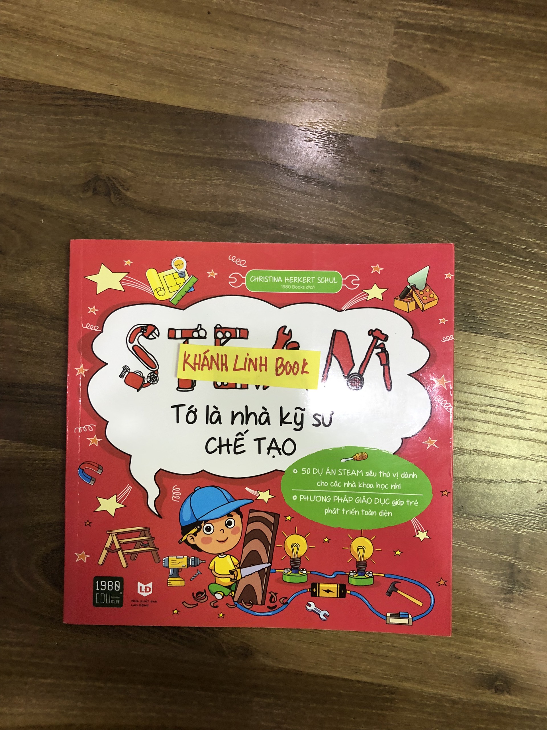 Sách - Steam Tớ là nhà kĩ sư chế tạo