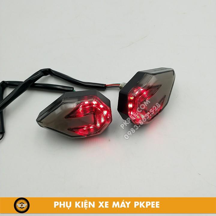 Xi Nhan Led Kiểu Mũi Tên Gắn Nhiều Loại Xe