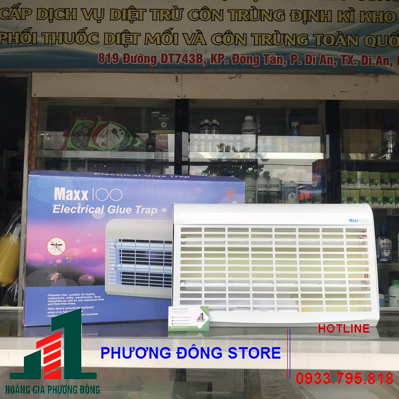 Đèn keo bắt côn trùng MAXX-100
