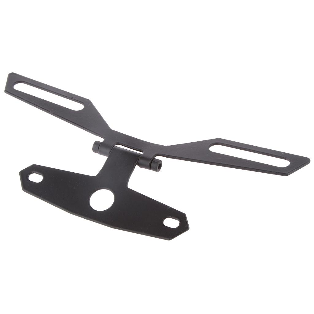 Motorcycle License Plate Holder Tail Rear Brake Light Frame Mounting Bracket