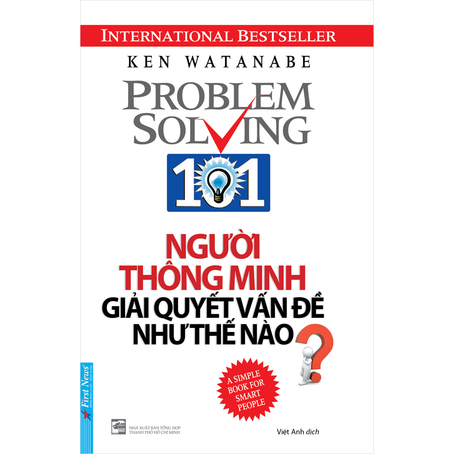 Sách Người Thông Minh Giải Quyết Vấn Đề Như Thế Nào Tái Bản 2020