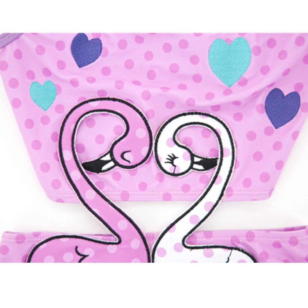 Năm 2021 Cô Gái Áo Bơi Một Mảnh Trẻ Em Màu Hồng Của Đồ Bơi Quần Bơi Trẻ Em Bikini Bộ Áo Tắm