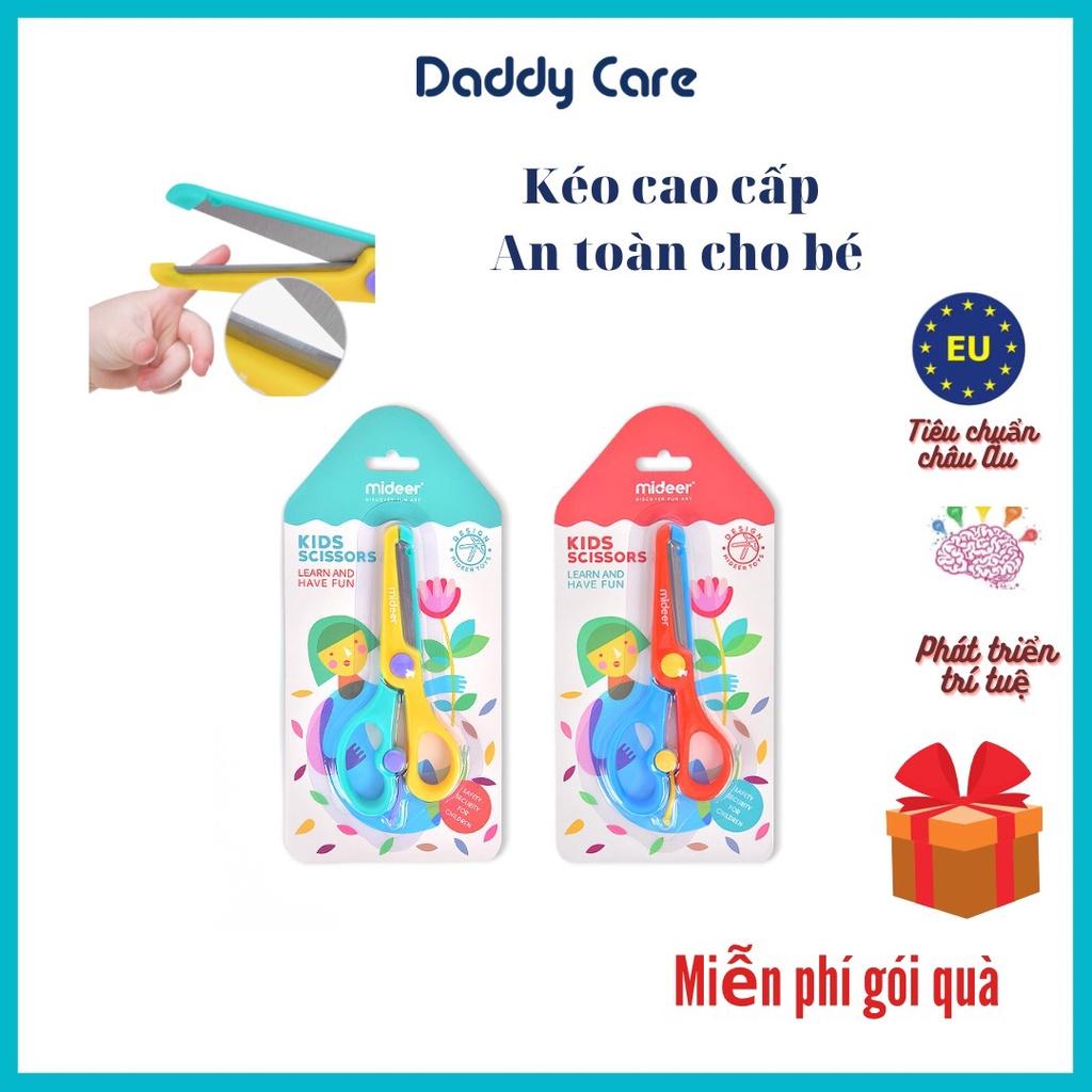 Kéo Cắt Giấy Thủ Công An Toàn Mideer, Kéo Thủ Công Cho Bé, Dụng Cụ Học Tập