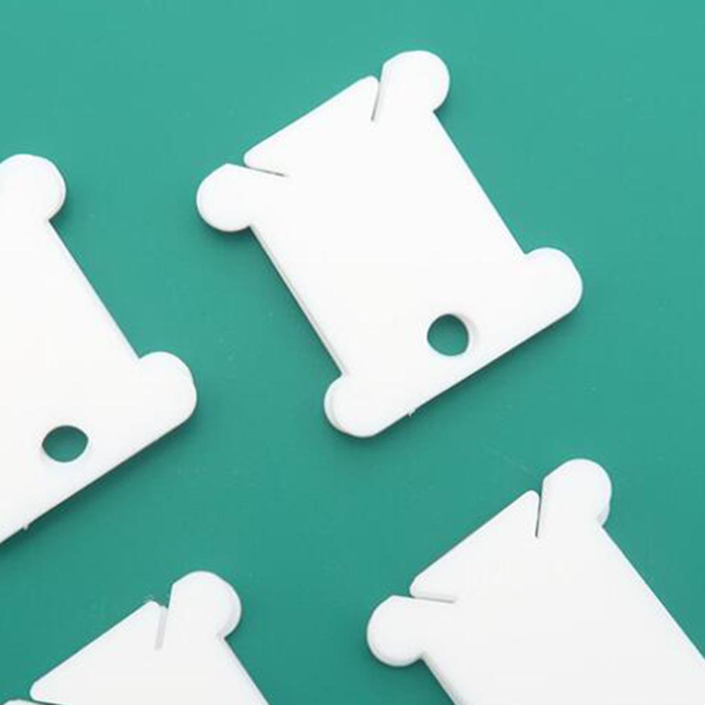 240x Embroidery Thread Bobbins Sewing Winding Thread String Organizer Holder Lot