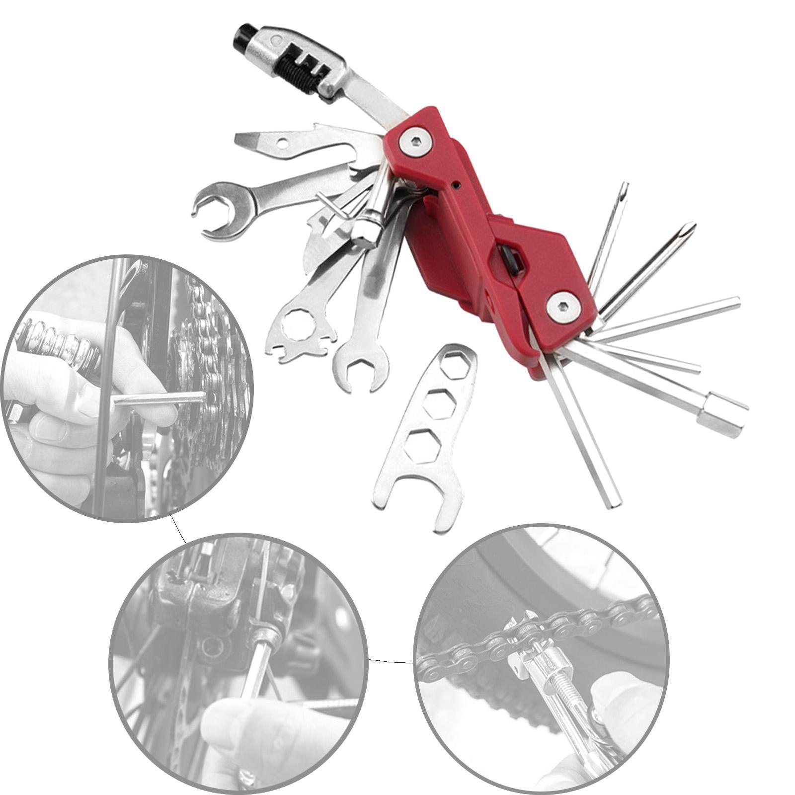 Bike Repair Tool  Screwdriver Multi Function for Emergency Maintenance