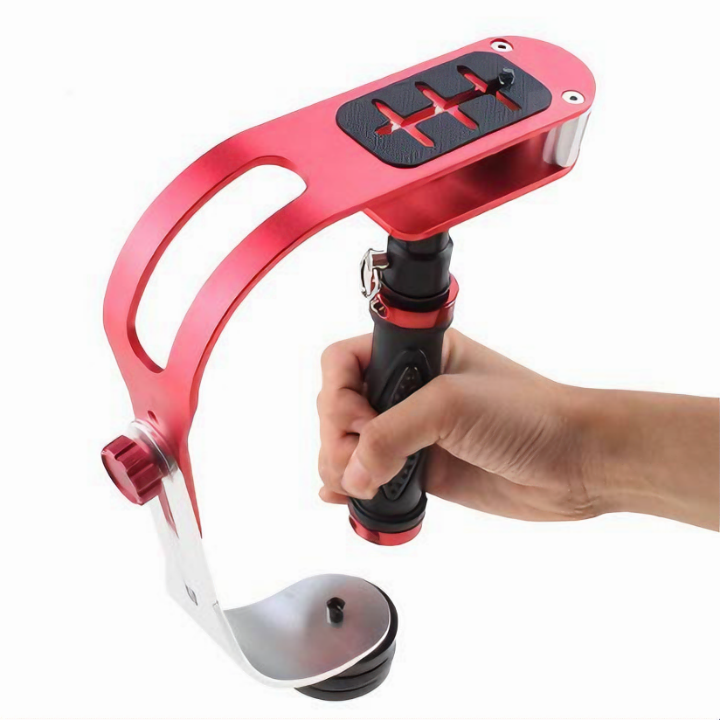 Tay cầm quay phim KG7S chống rung cơ học cho máy ảnh, điện thoại, GoPro, camera chuyên nghiệp - Hàng chính hãng