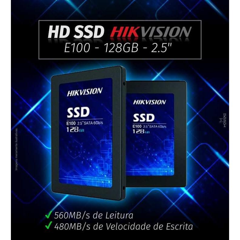 Ổ Cứng SSD HIKVISION E100 128GB SATA III - Hàng Chính Hãng