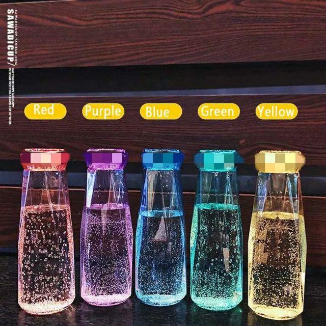 Bình nước màu trong suốt 420ml