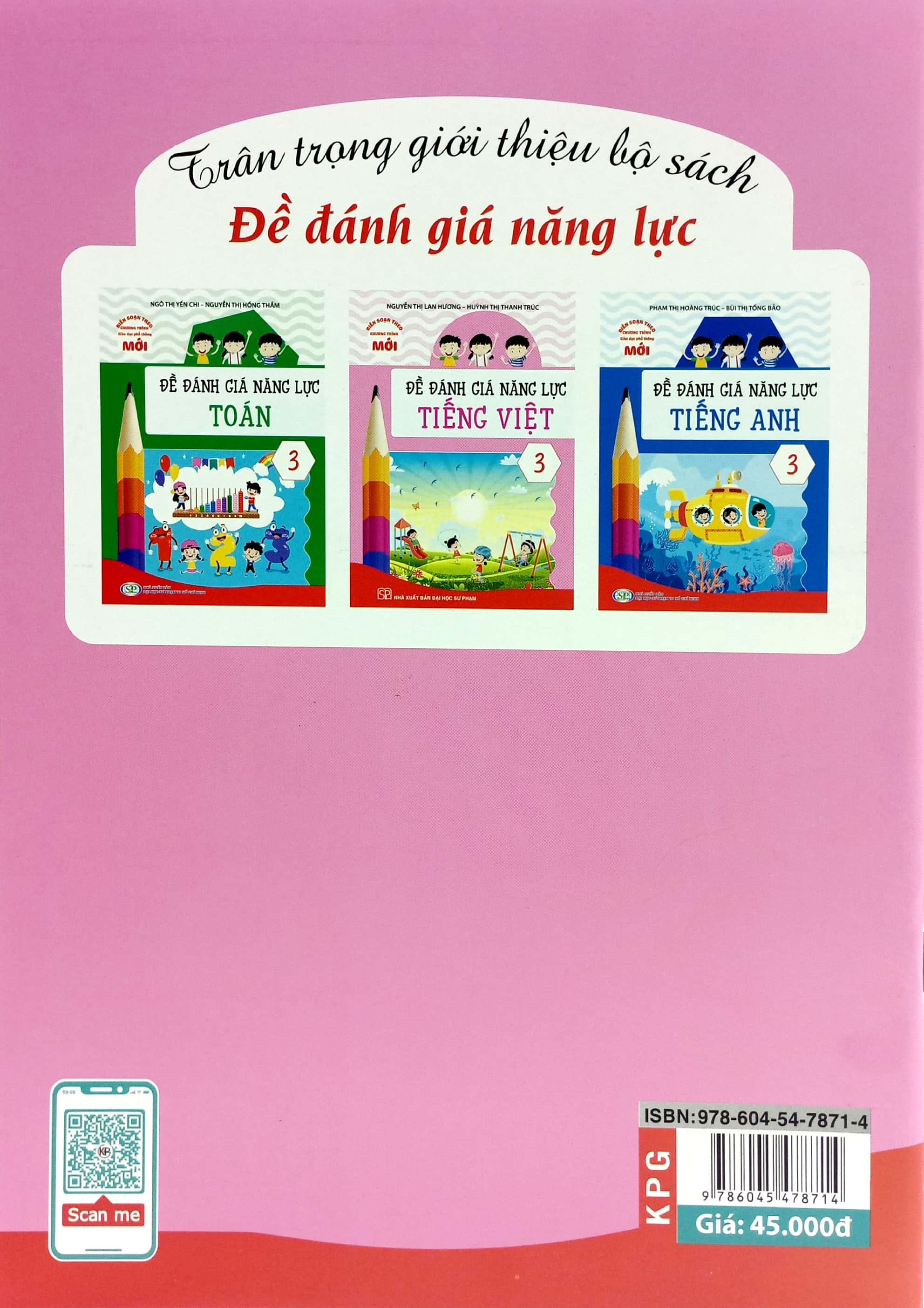 Đề Đánh Giá Năng Lực Tiếng Việt 3