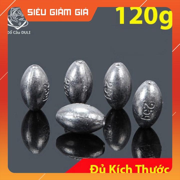 Chì Câu Cá Tròn Xuyên Tâm 120g