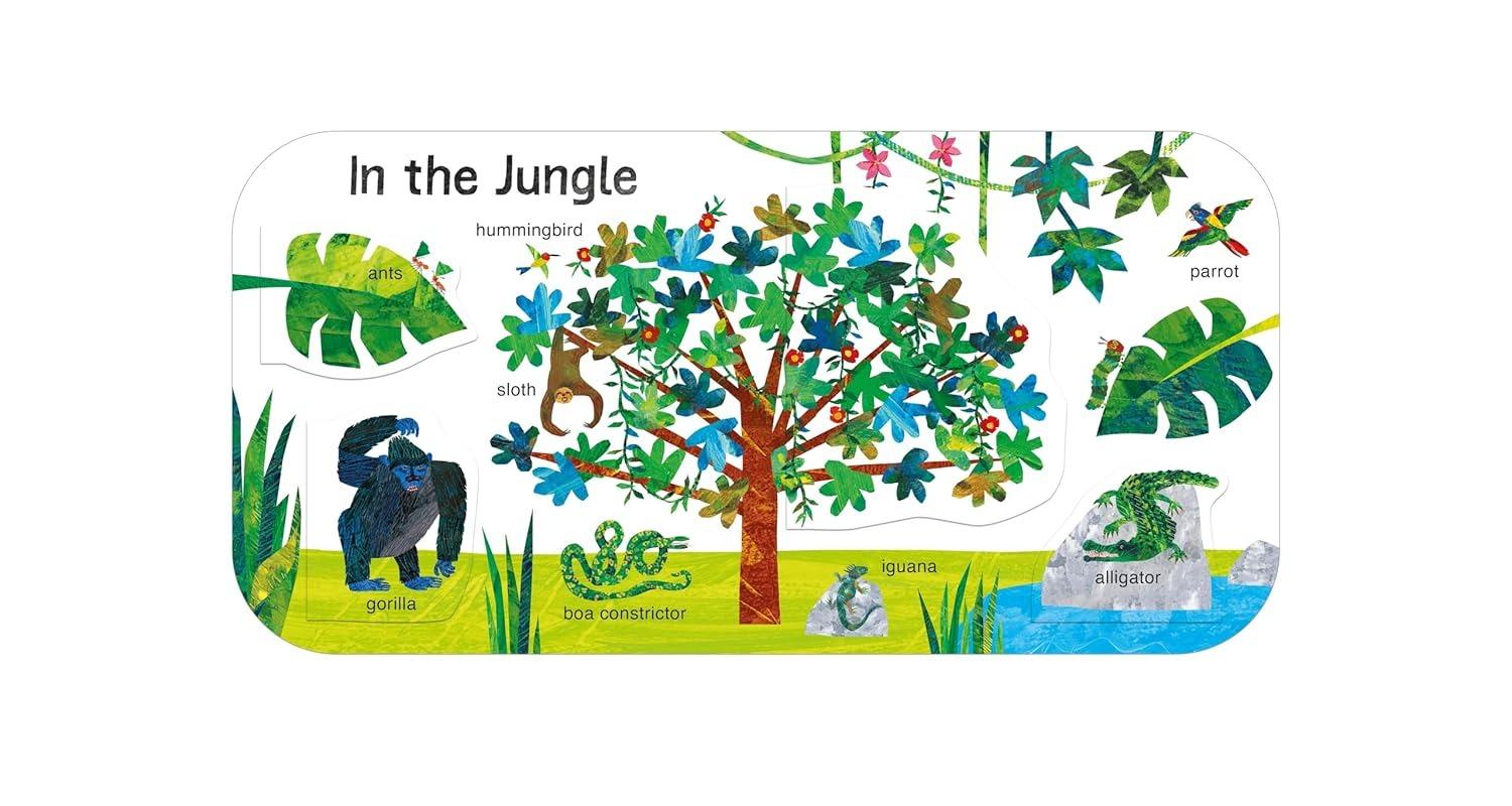 Sách ngoại văn: The Very Hungry Caterpillar's First 100 Animals