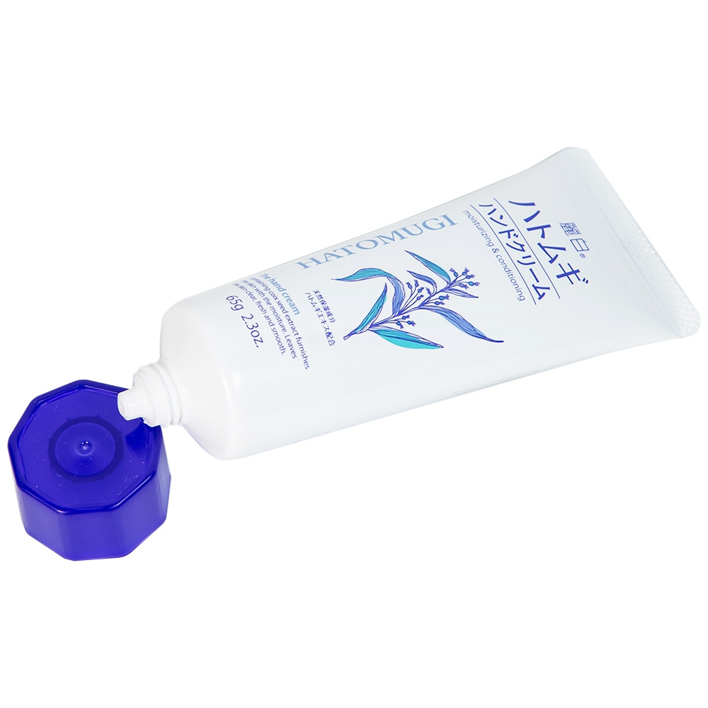 Sữa dưỡng da tay mềm mại sáng màu không nhờn dính Hatomugi 65g tặng túi thun cột tóc
