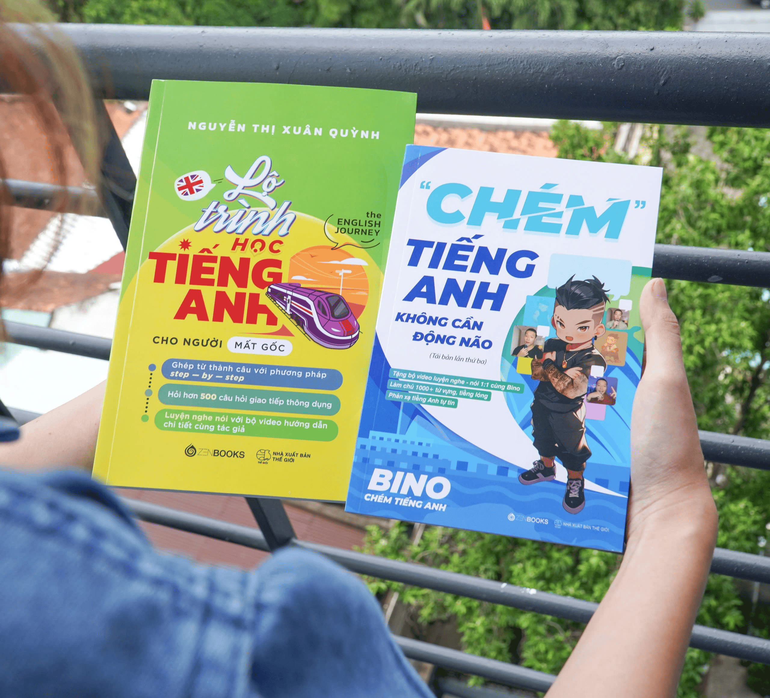 Combo Sách Chinh Phục Tiếng Anh: Chém Tiếng Anh Không Cần Động Não + Lộ Trình Học Tiếng Anh Cho Người Mất Gốc