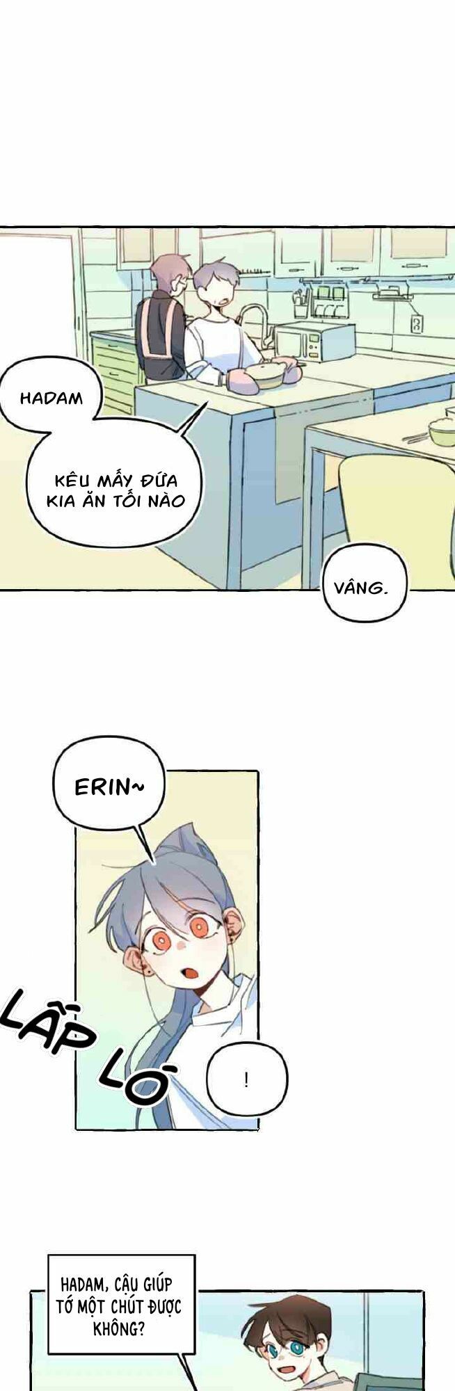 lời yêu thì cần app để dịch không? chapter 4 19