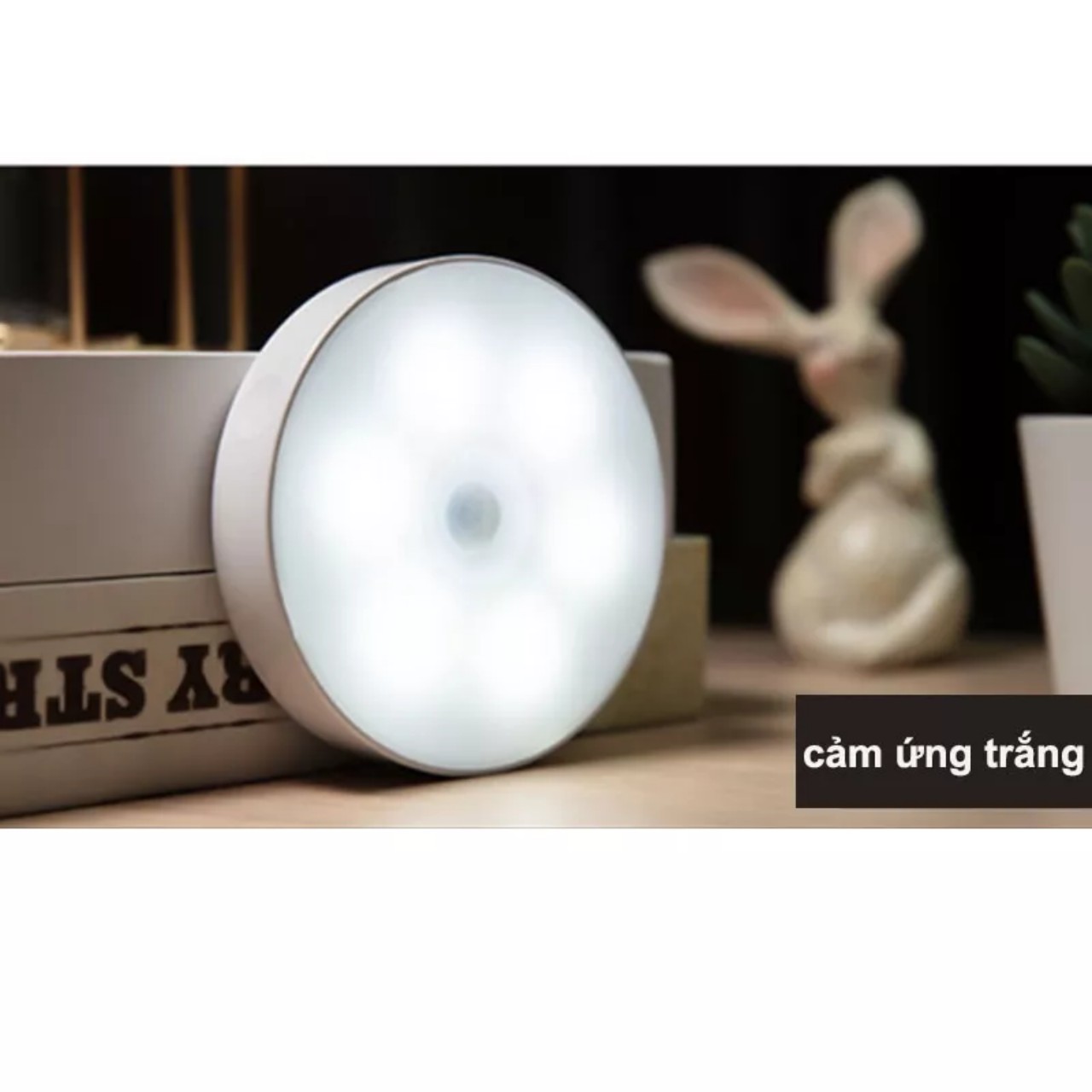 Đèn Cảm Ứng Chuyển Động, Đèn Led Thông Minh Dán Tường Không Dây, Góc Cảm Ứng Rộng, Thích Hợp Cho Mọi Không Gian - HÀNG CHÍNH HÃNG MINIIN