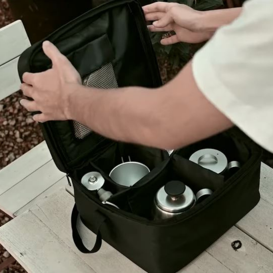 Túi đựng bộ pha cà phê du lịch HARIO V60 outdoor coffee bag O-VCB-B