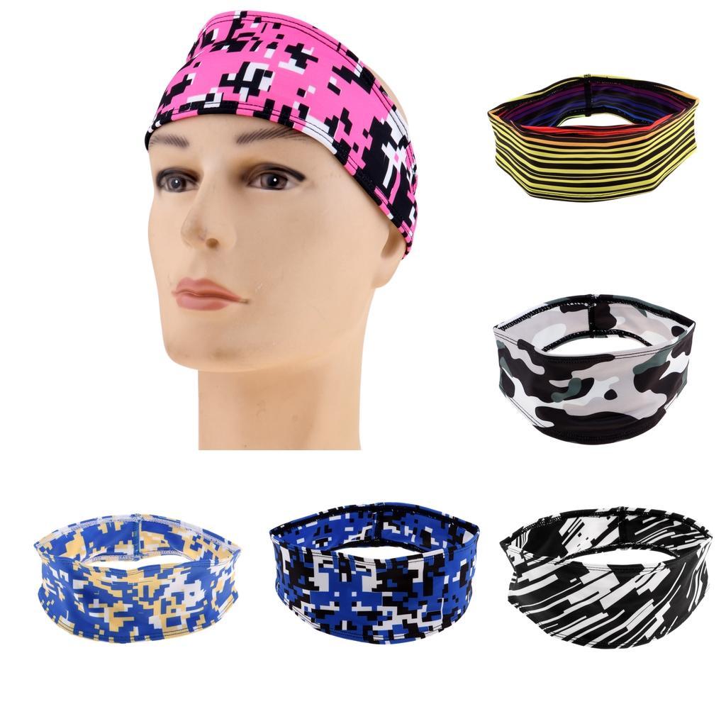 Unisex Stretch Wide Headband Sweatband Yoga Choice