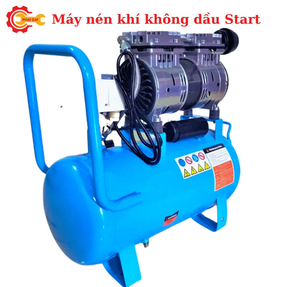 Máy nén khí giảm âm không dầu Start 30L 