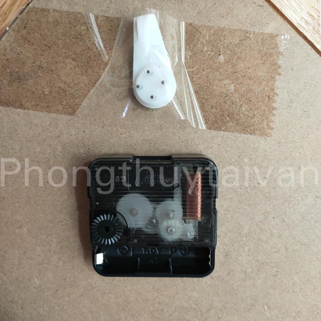 Đồng Hồ Thái Cực Bát Quái La Kinh Gỗ Đào Chuyển Vận Phong Thủy 30cm.