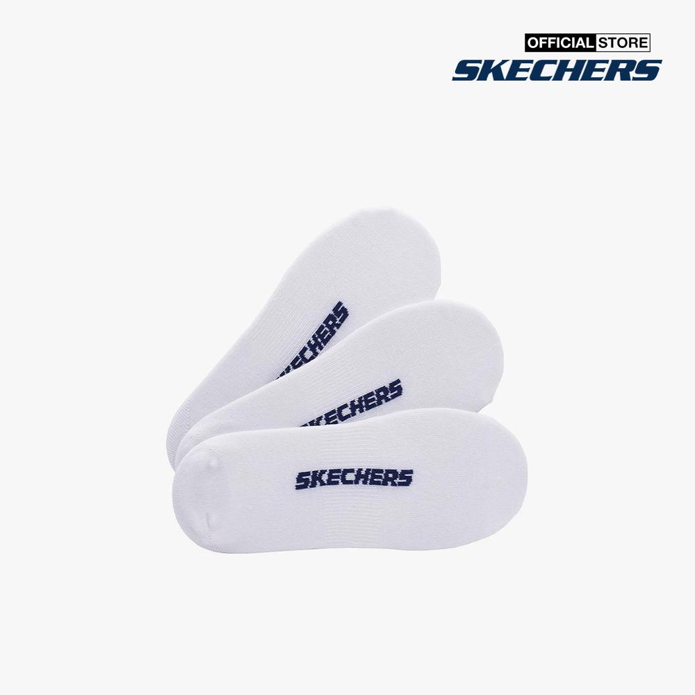 SKECHERS - Set 3 đôi vớ nam cổ thấp thời trang Microfiber Non Terry S115749