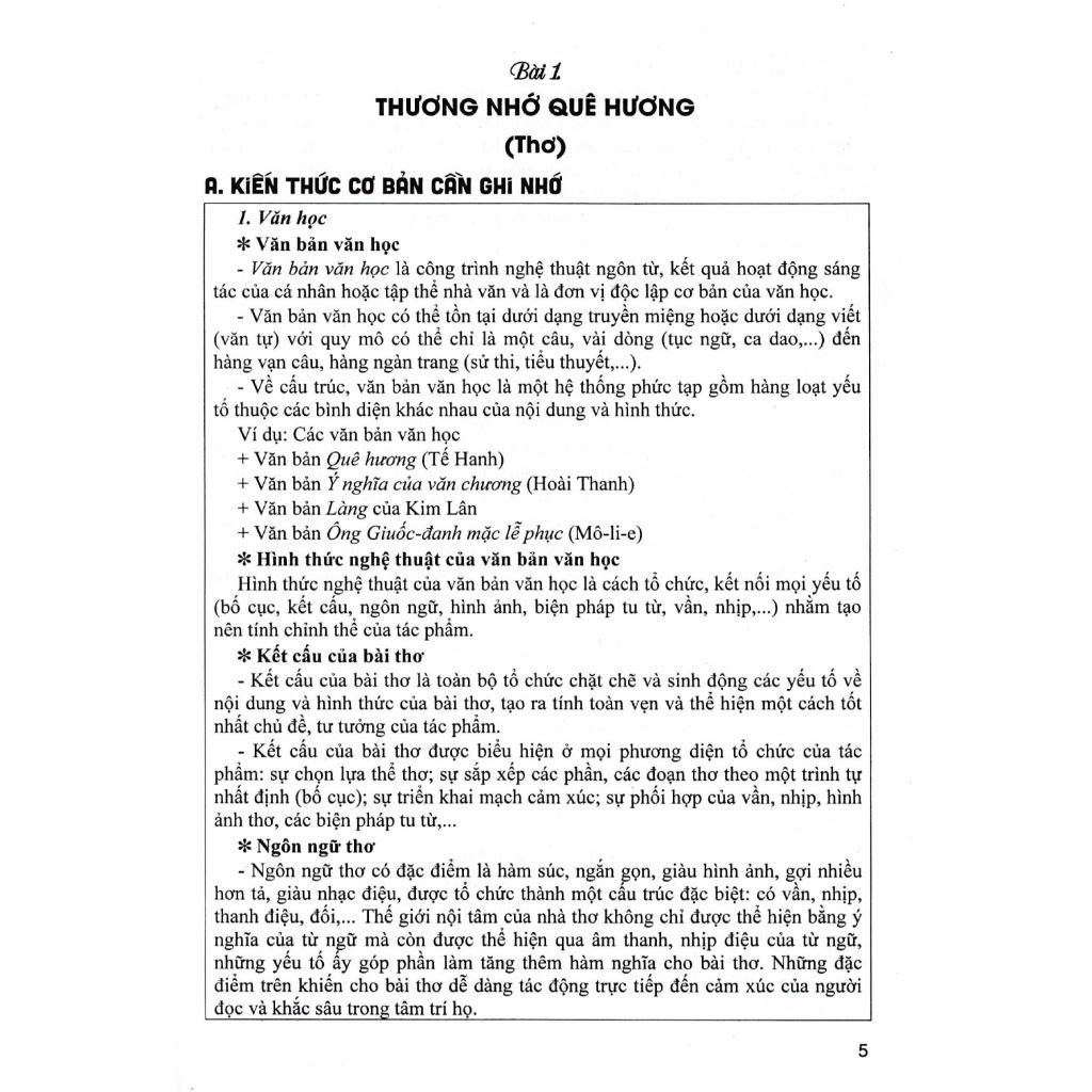 Sách-Hướng Dẫn Học Ngữ Văn 9 - Tập 1 (Dùng Kèm SGK Chân Trời Sáng Tạo)