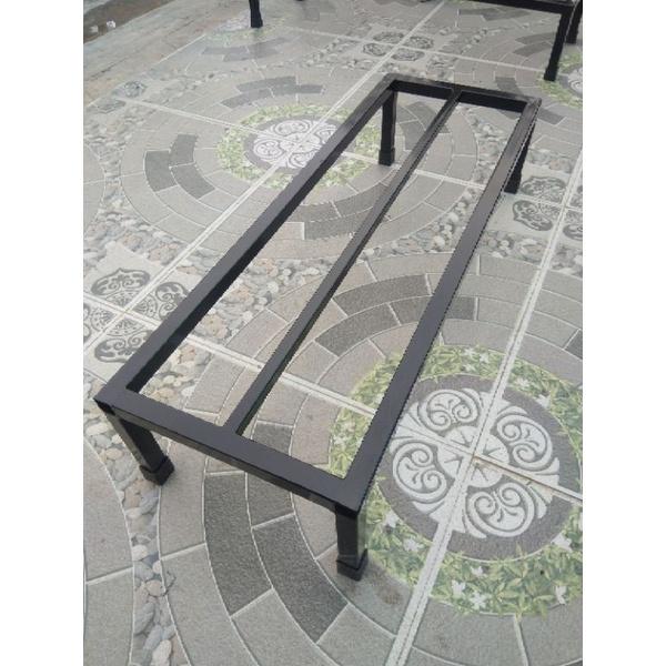Kệ kê đồ,chậu hoa, cây cảnh, chậu rau Ban công Sân thượng, Rộng:25cm;Dài:70cm. hộp thép 2x2cm