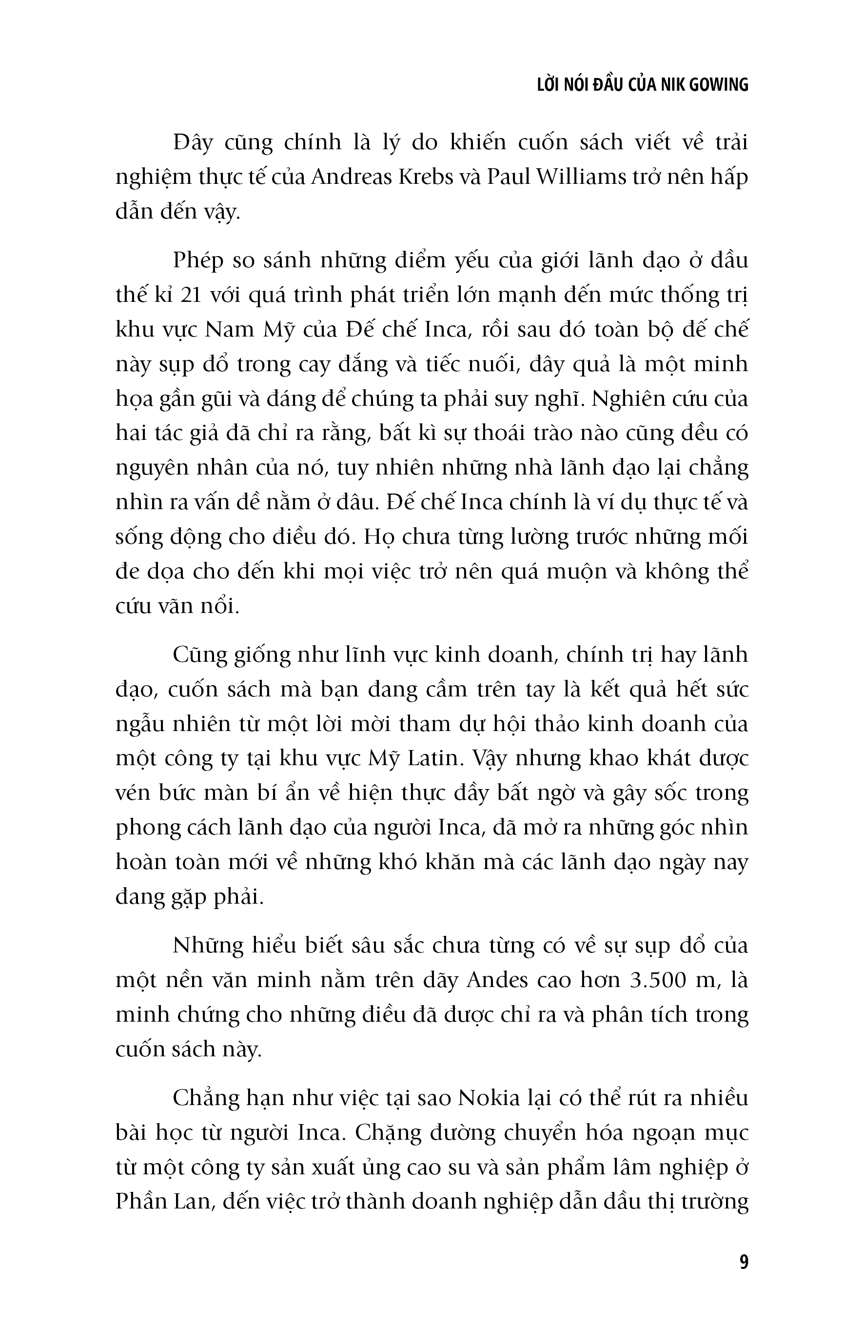 Ảo Tưởng Của Sự Bất Khả Chiến Bại - Sự Trỗi Dậy Và Sụp Đổ Của Các Doanh Nghiệp Bài Học Từ Đế Chế Inca