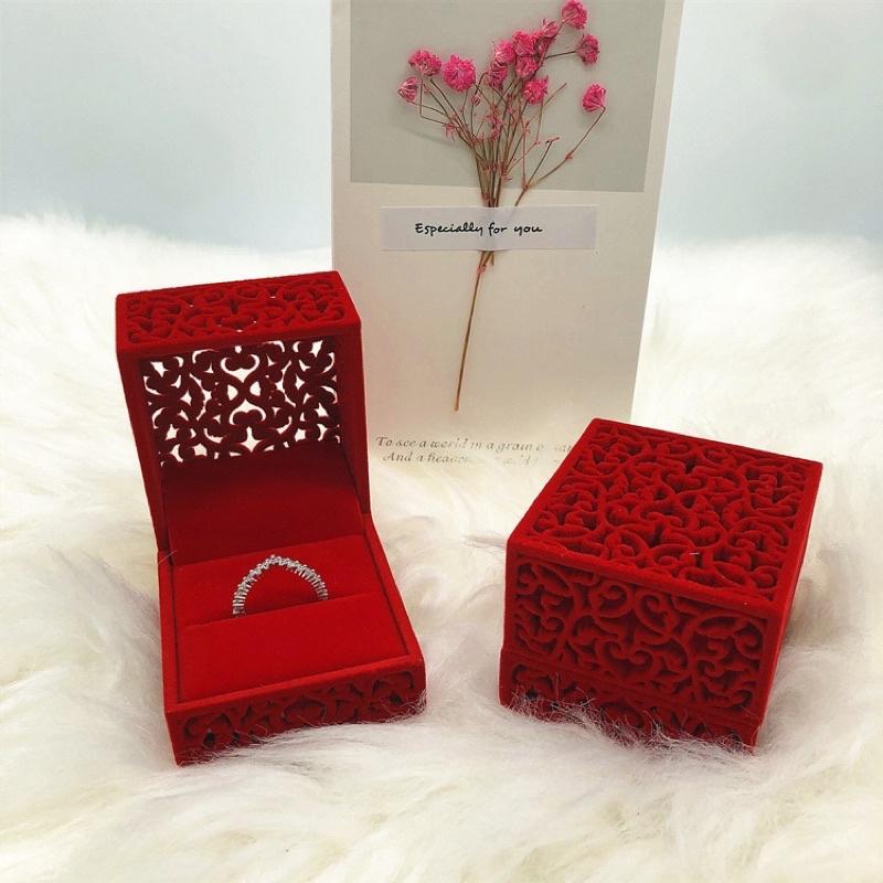 HỘP NHUNG ĐỰNG NHẪN CƯỚI