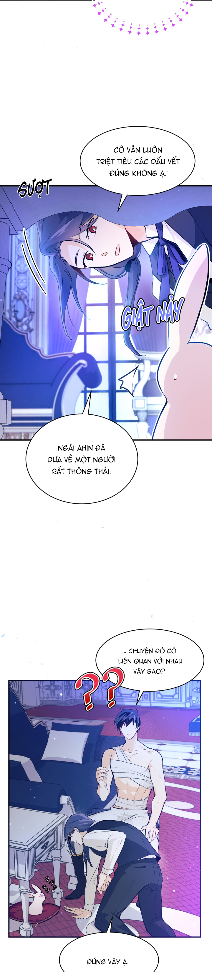 mối liên kết giữa báo đen và bé thỏ chapter 4 18