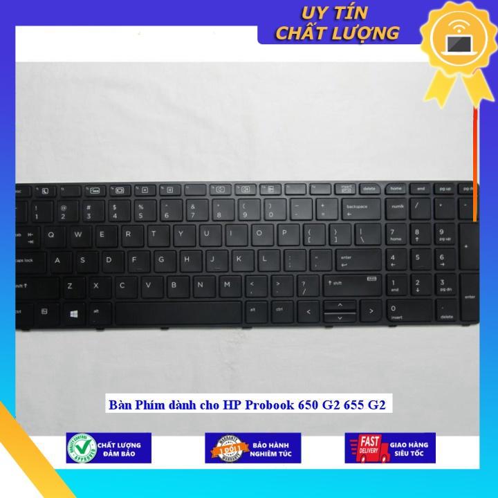 Bàn Phím dùng cho HP Probook 650 G2 655 G2 - Tốt có đèn led - Hàng Nhập Khẩu New Seal