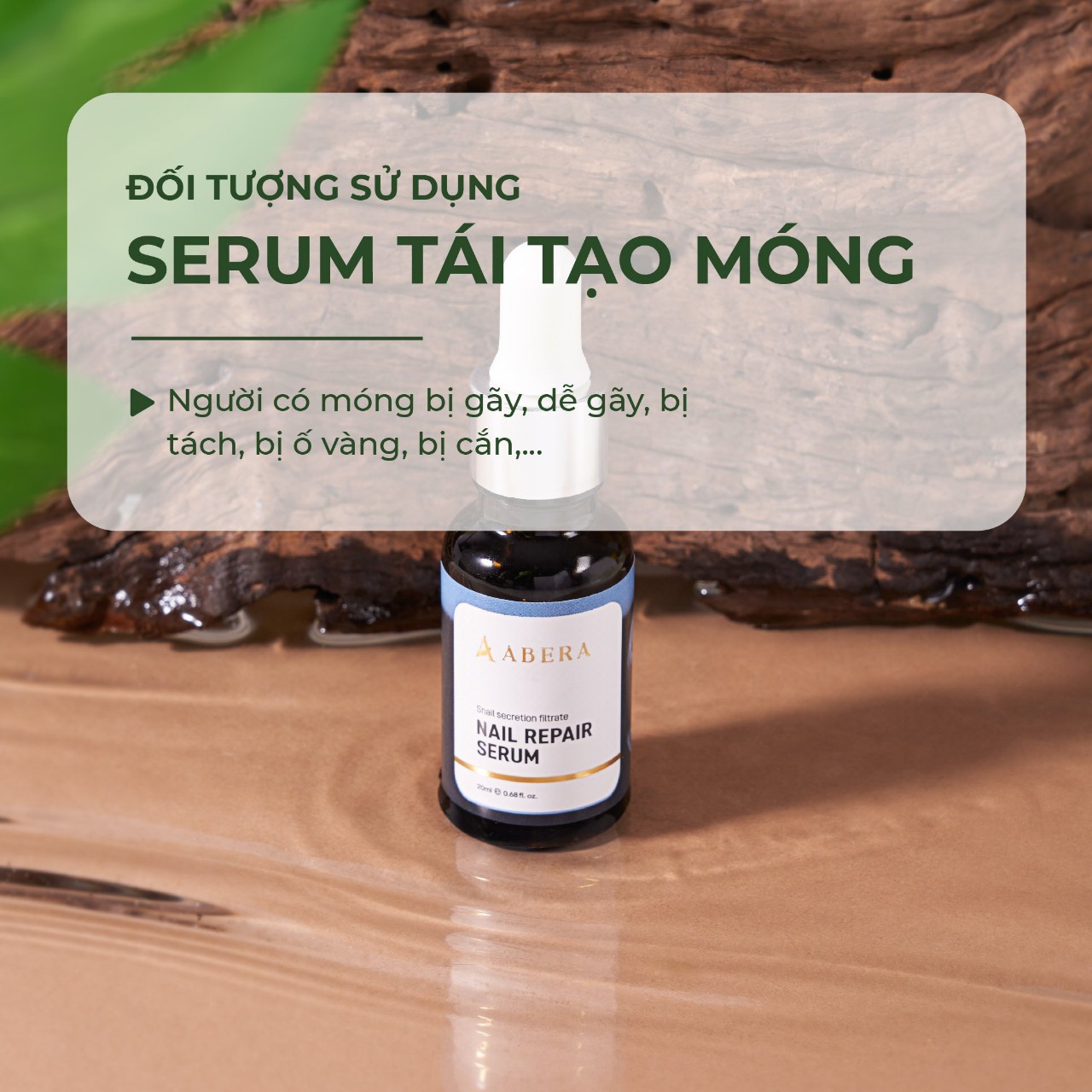 [COMBO 3] Serum Phục Hồi Móng ABERA Dưỡng Móng NAIL REPAIR Giải Pháp Chăm Sóc Móng Tối Ưu