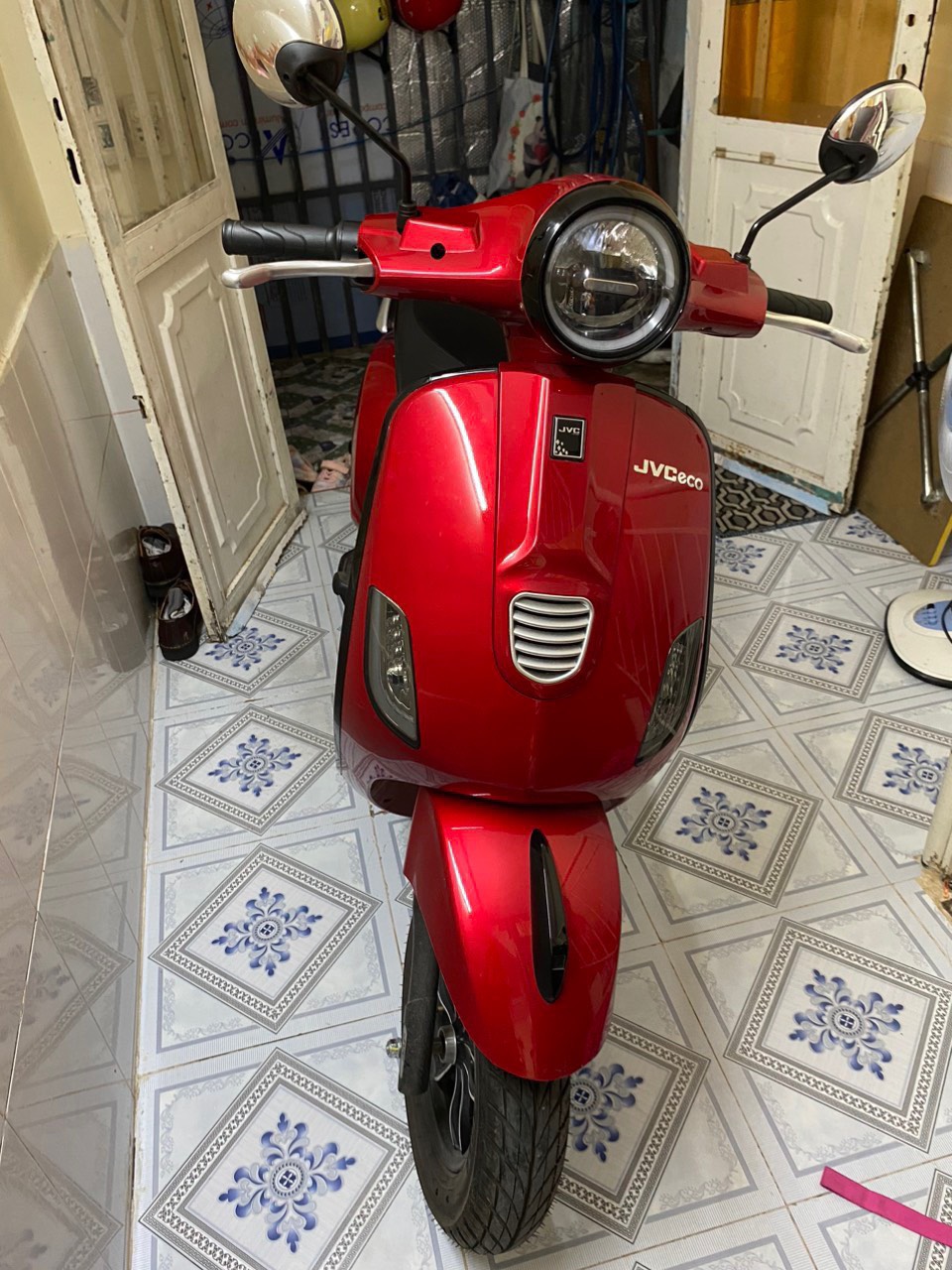 XE MÁY ĐIỆN JVC ECO LIMITED VESPA