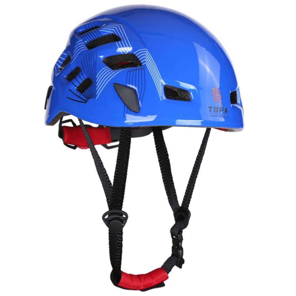 Outdoor Mountaineering Helmet Safety Rock Climbing Kayaking Rappelling Rescue Protect Gear - 5 Colors